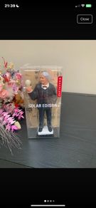 Thomas Edison solar figure