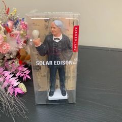 Thomas Edison solar figure