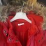Winter Red Coat. Age 11-12 Image 3