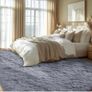 Plush Fluffy Non-slip Shaggy Rugs Living Room, 140x200cm, Grey Non-slip soft area rug, plush bedroom carpet. Ideal for dorm, teen room, playroom, study, office, Modern indoor furry decor. Image 6