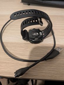 Garmin Forerunner 45 and charging cable