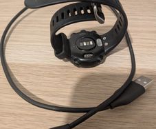Garmin Forerunner 45 and charging cable