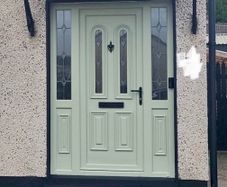 Pvc front door