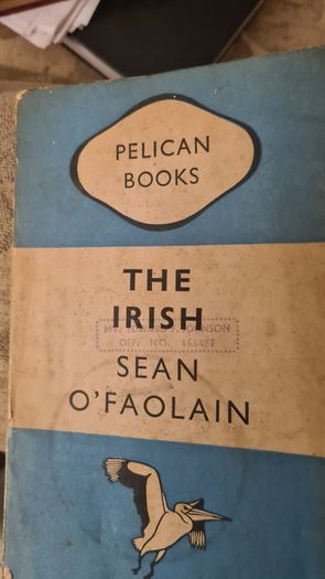 The Irish. By Sean O Faolain. Paperback In Fair Condition.