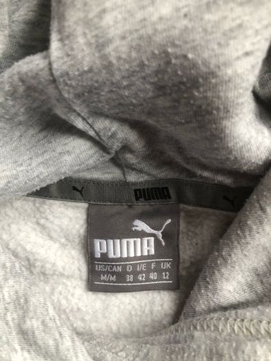Ladies size 12 Grey Puma Hoodie
