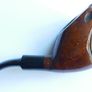 Vintage Real Briar Carved Wood  Smokers Pipe Image 4