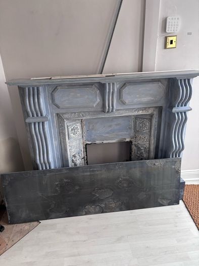 Gas Fire and Fireplace Surround
