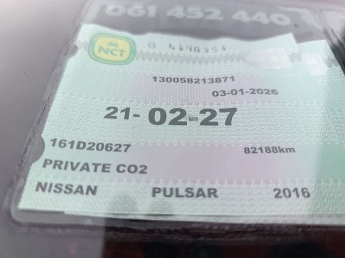 Price Drop Nissan Pulsar 1.2 Low Mileage Nct & Tax