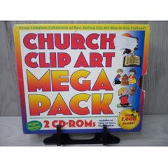 Church Clip Art Mega Pack Cd-rom Mac - Christian Clip Art Collection Rare Retro