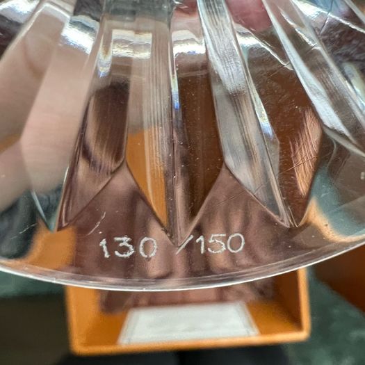 130/150, Baccarat, Limited Edition 150, France, Crystal champagne glass