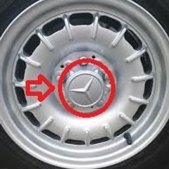 Mercedes Mexican Hat Centre Cap