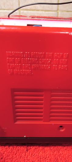 1980s Academy Am/fm  Cube Clock Radio