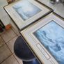 Pair of antique ships Framed prints.  Beating Off a Lee Shore and A Fresh Breeze. Image 3