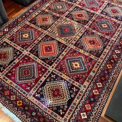 Exclusive Vintage Persian Yalameh Rug 290 x 213 cm (9.5 x 7.0 ft)