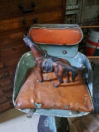 Vintage Leather Horse