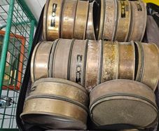 17 laboratory test sieves