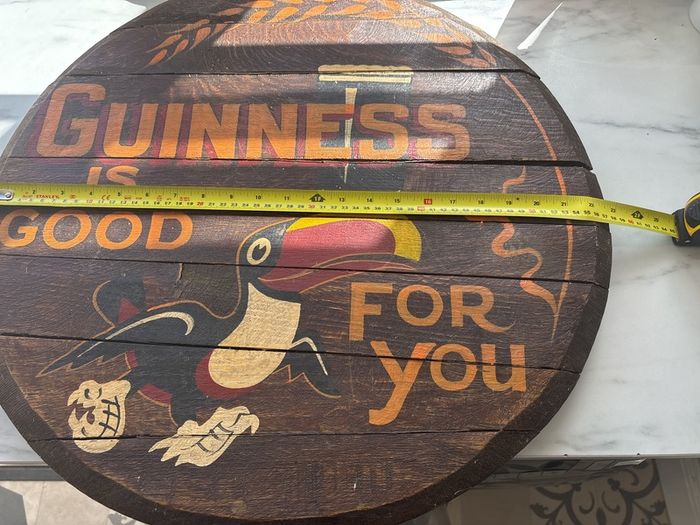 Guinness wooden sign