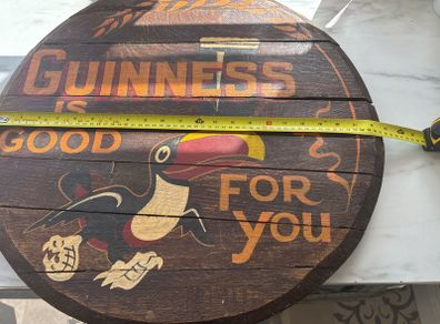 Guinness wooden sign