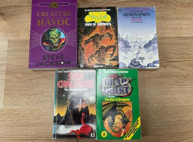 Gamebook bundle (5 books)