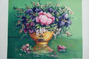LLimited edition lithograph Bouquet by Alain Ragaru 248/295