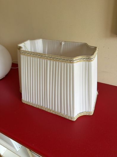 Cream lampshade