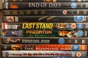 Arnold Schwarzenegger Dvd Bundle Collection Terminator Conan The Barbarian Predator Commando Etc