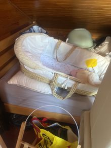 moses basket with stand