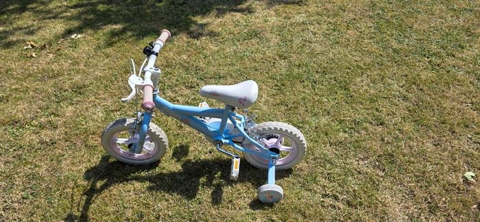12 Inch Puppy Bike Pastel Blue