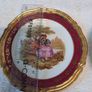 Limoges small plates red and gold Image 6