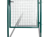 Single Door Fence Gate Powder-Coated Steel