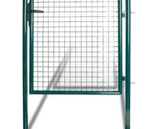Single Door Fence Gate Powder-Coated Steel