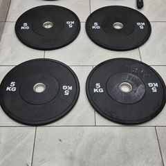 brand new olympic bumper weight set