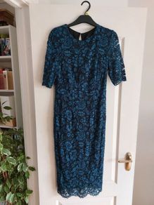 Vintage Betty Jackson Black lace dress
