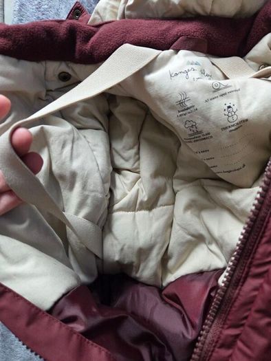 1year, Konges Slojd Burgundy Thermolite Snowsuit
