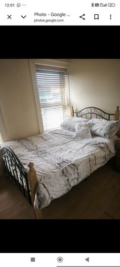 Bed frame cast iron