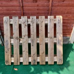 Wooden pallet free. Sturdy