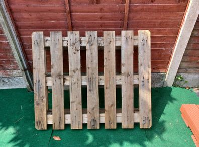 Wooden pallet free. Sturdy