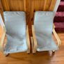 2x Poang Children's Armchair Image 2