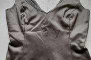 Oasis black beaded satin top 10