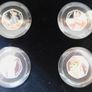 2018 - Silver Proof Beatrix Potter Peter Rabbit 4 X 50p Deluxe Coin Set Image 5