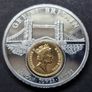 Great Britain European Currencies Medal Image 3