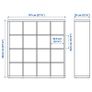 4 x Ikea kallax shelving units Image 4