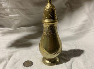 brass salt / pepper shaker