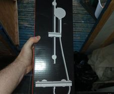 INTA T Bar shower and T bar bath filler