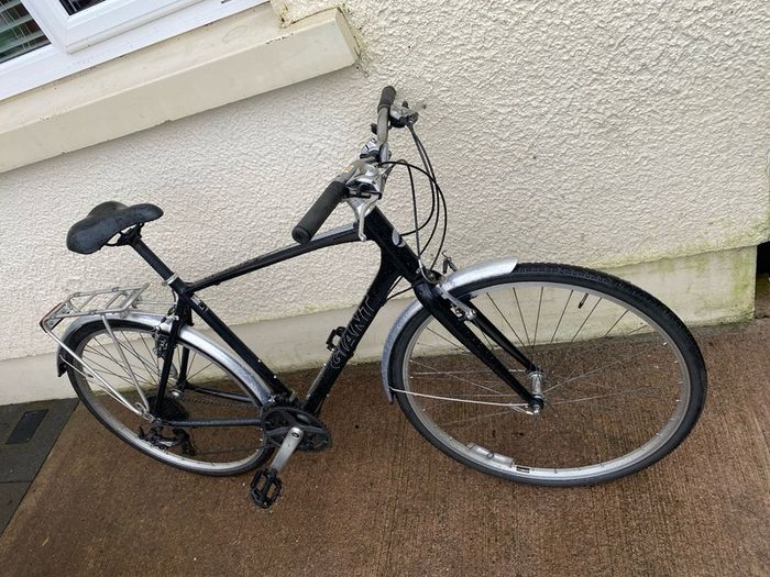 Giant escape3 Large hybrid 28 inch wheels 21 speed 21 inch frame mudguards back carrier
