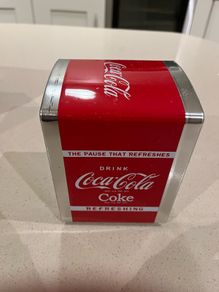 Coca Cola Napkins Holder Metal