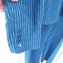 Jaeger Navy Stripe Linen Trouser Suit (14 Image 5