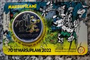 Belgium 5 Euro Base Metals Brilliant Uncirculated Coin 2022 - 70 years Marsupilami - Belgian Coincard Catalogue