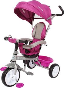 Easy Steer Pedal Tricycle Buggy Stroller with Oxford Cloth (FREE POSTAGE)