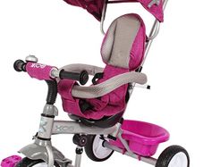 Easy Steer Pedal Tricycle Buggy Stroller with Oxford Cloth (FREE POSTAGE)